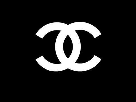 chanel black striped logo|Chanel cc logo.